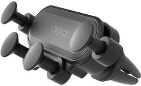 Держатель для телефона XO C41, 101 мм x 75 мм, 0.039 кг, 4 - 6 ″, черный цв.