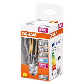 Лампочка Osram LED, E27, белый цв., E27, 12 Вт, 1521 лм