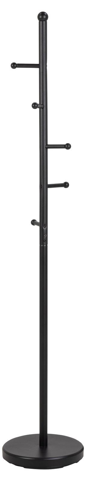 Drabužių kabykla Aspen 99066, 170 cm, juoda sp.