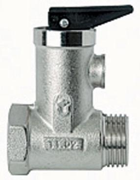 Vārsts TDM Brass 119012, 1/2 collas – ārējā vītne / 1/2 collas – iekšējā vītne