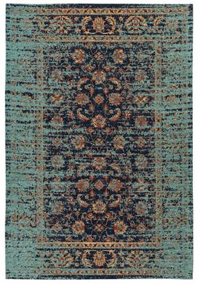 Ковер комнатные Padiro Charme 225, многоцветный/синий цв., 150 см x 80 см