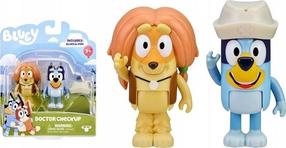 Figūrėlių rinkinys Moose Toys Bluey Doctor Checkup, 2 vnt., įvairių spalvų