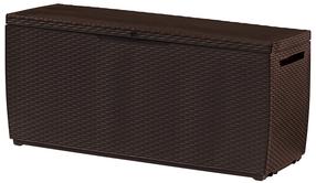 Sodo daiktadėžė Keter Storage Box, 123 cm x 53.5 cm x 57 cm, 305 l, ruda sp.