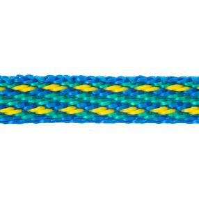 Juosta Haushalt, 10 m x 10 mm, mėlyna sp./geltona sp./žalia sp.