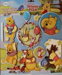 Dekoratyvinis lipdukas Disney Winnie The Pooh, 30 cm x 38 cm