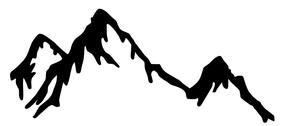 Sienos dekoracija Wallity Mountain, 70 cm x 45 cm