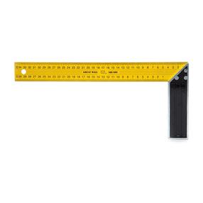 Stūra lineāls Okko GWS-35B, 350 mm, metāls, 90 °