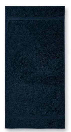 Vannas dvielis Malfini Must, tumši zils krās., 100 cm x 50 cm