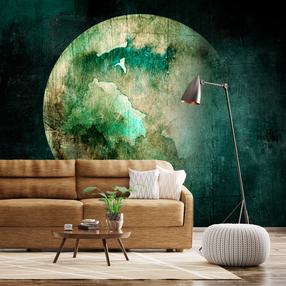 Fototapetas Artgeist Green Pangea MFT2148SAM, 105 cm x 147 cm