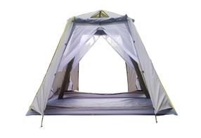Trīsvietīga telts Outliner Inflatable, brūna krās., 365 cm x 245 cm x 180 cm