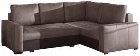 Kampinė sofa Corona Monolith 09, Monolith 29, ruda sp., dešininė, 162 x 235 cm x 90 cm