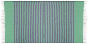  Paplūdimio rankšluostis Foutastic Serenade 192DCH1578, mėlyna sp./žalia sp., 170 cm x 90 cm