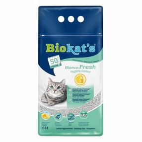 Kačių kraikas Biokat's Bianco Fresh, organinis (sušokantis)/bentonitas, 10 l