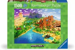 Пазл Ravensburger Minecraft World, 80 см x 60 см, 100 шт.
