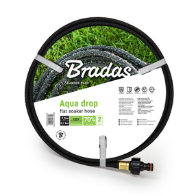 Drėkinimo žarna Bradas, Aqua-Drop Flat, 7 m