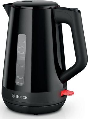 Elektrinis virdulys Bosch TWK1M123, 1.7 l, juoda sp.