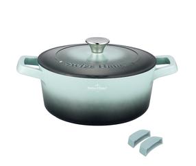 Puodas Swiss Haus Zurich Luxury, Ø28 cm, 6.3 l, žalia sp.
