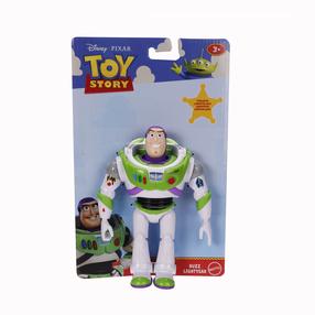 Фигурка-игрушка Mattel Toy Story PlayScale Buzz Astral JKV15, 17.7 см, белый цв./зеленый цв.