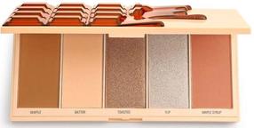 Konturēšanas palete Makeup Revolution London I Heart Revolution Chocolate, waffle, 18 g