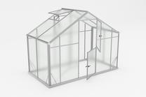 Šiltnamis Gampre Sanus XL-4, polikarbonatas, 1.5 x 2.9 m, 6 mm, skaidri sp.
