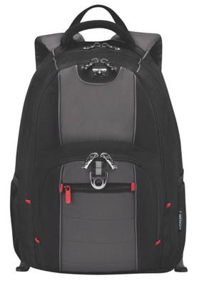 Portatīvā datora mugursoma Wenger Notebook Backpack for 16', melna krās./pelēka krās., 16"