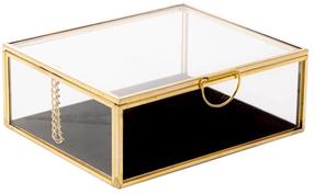 Ehetekarp Homla Grazia 852706, 11 cm, läbipaistev v./kuldne v./must v.