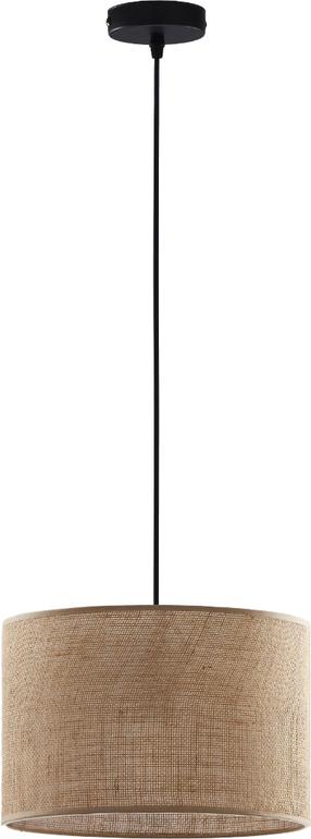 Lampa karināms TK Lighting Juta 1 6580, E27, 1 x 25 W, brūna krās. / melna krās.