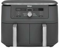 Karšto oro gruzdintuvė Ninja Dual Zone DZ400EU, pilka sp., 2470 W, 9.5 l