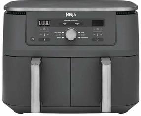 Aerogrils Ninja Dual Zone DZ400EU, pelēka krās., 2470 W, 9.5 l