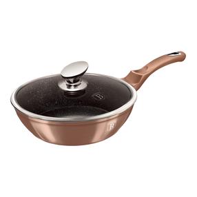 Cepšanas panna ar vāku Berlinger Haus Metallic Line BH-1517N, Ø 24 cm, alumīnijs