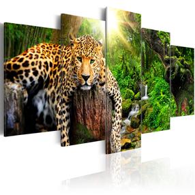 Reprodukcija Artgeist Predator's Relaxation N6084-DKXPWD, 200 cm x 100 cm