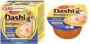 Šlapias kačių maistas Inaba Dashi EU861, vištiena/tunas, 0.07 kg x 6 vnt.