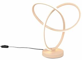 Stalinis šviestuvas Reality Lando, LED, 8W, smėlio ruda sp./ruda sp.