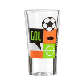 Stikliukų komplektas Sports Channel Gol, stiklas, 0.025 l, 6 vnt.