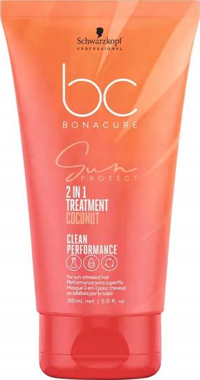 Kremas įdegio priežiūrai plaukams Schwarzkopf Bonacure Sun Protect 2-in-1 Treatment, 150 ml