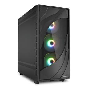 Корпус компьютера Sharkoon C80M, черный цв.