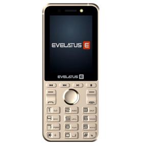 Evelatus Tron Plāns Pogu Telefons ar Divām Sim kartēm Radio Lukturi Kameru & Ietilpīgu akumulātoru Zelta
