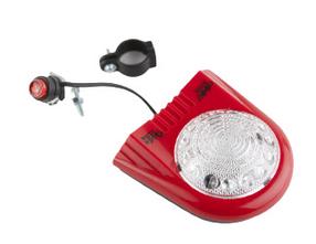 Dviračio skambutis Bimbo Bike Ufo, plastikas, raudona sp.
