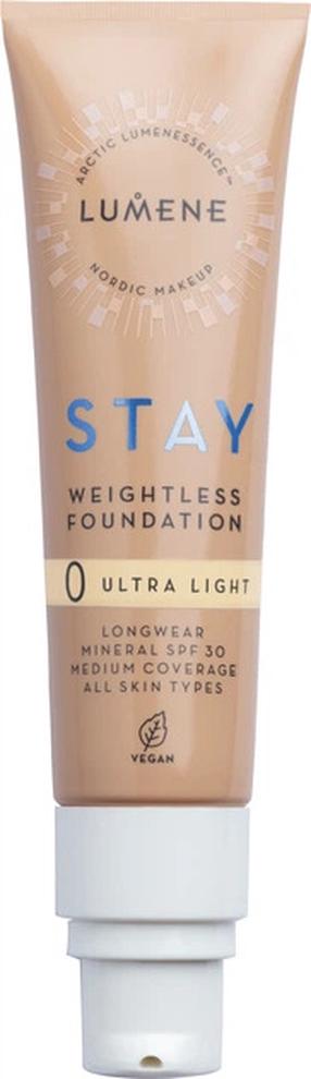 Жидкая основа для макияжа Lumene Stay Weightless, ultra light цв., 30 мл