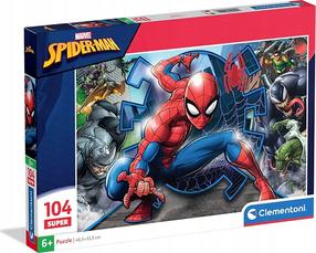 Dėlionė Clementoni Spider-Man 25044, 33.5 cm x 48.5 cm, 104 vnt., įvairių spalvų