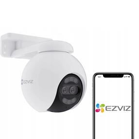 Kupola kamera Ezviz H80x CS-H80-8MP-2MP-4mm IP65, 8MP+2MP 4K, 360°