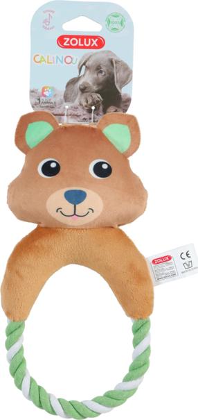 Žaislas šuniui, pliušinis Zolux Quokka Calinou, 26.5 cm, ruda sp.