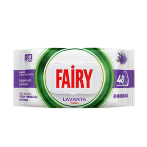 Salvrätikud, universaalne Fairy Lavanta, valge v., tselluloos, 100 tk