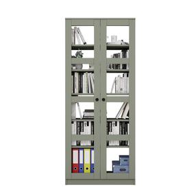 Vitrina Kalune Design Lucas 1600-76, žalia sp., 80 cm x 37 cm x 190 cm