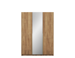 Spinta ADRK Alera III, aukso sp./artisan oak sp., 58 cm x 148 cm x 204 cm, su veidrodžiu