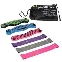 Pasipriešinimo gumų rinkinys HMS Pro Premium, 225 cm x 0.5 cm x 1.3 cm, mėlyna sp.