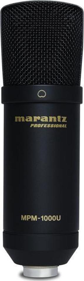 Kondensaatormikrofon Marantz MPM-1000U, must v.