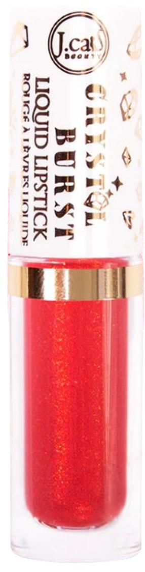 Lūpų dažai J.Cat Beauty Crystal Burst, 0.8 g, secret ruby sp., 102