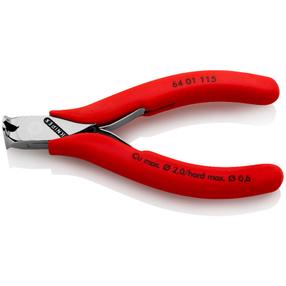 Replės elektromechanikai/kirpimui Knipex 64 01 115, 115 mm