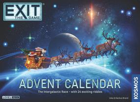 Lauamängude advendikalender Kosmos Exit: The Game The Intergalactic Race, EN